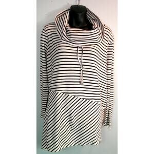 Zenergy by Chicos Women's Long Sleeve Cowl Neck Shirt Women's 2